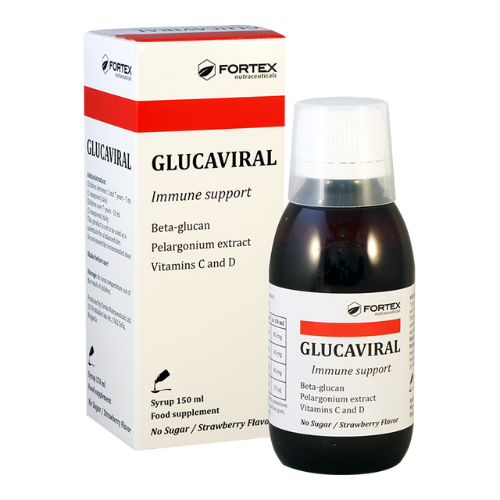 გლუკავირალი - Glucaviral სიროფი 150მლ