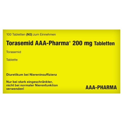 ტორასემიდი - Torasemid ააა-ფარმა 200მგ 100 ტაბლეტი