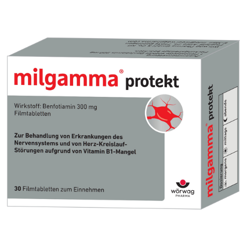 მილგამა პროტექტი - Milgamma Protect 300მგ 30 ტაბლეტი