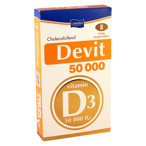 დევიტი - Devit 50000სე 8 ტაბლეტი