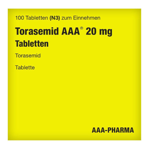 ტორასემიდი - Torasemid ააა-ფარმა20მგ 100 ტაბლეტი